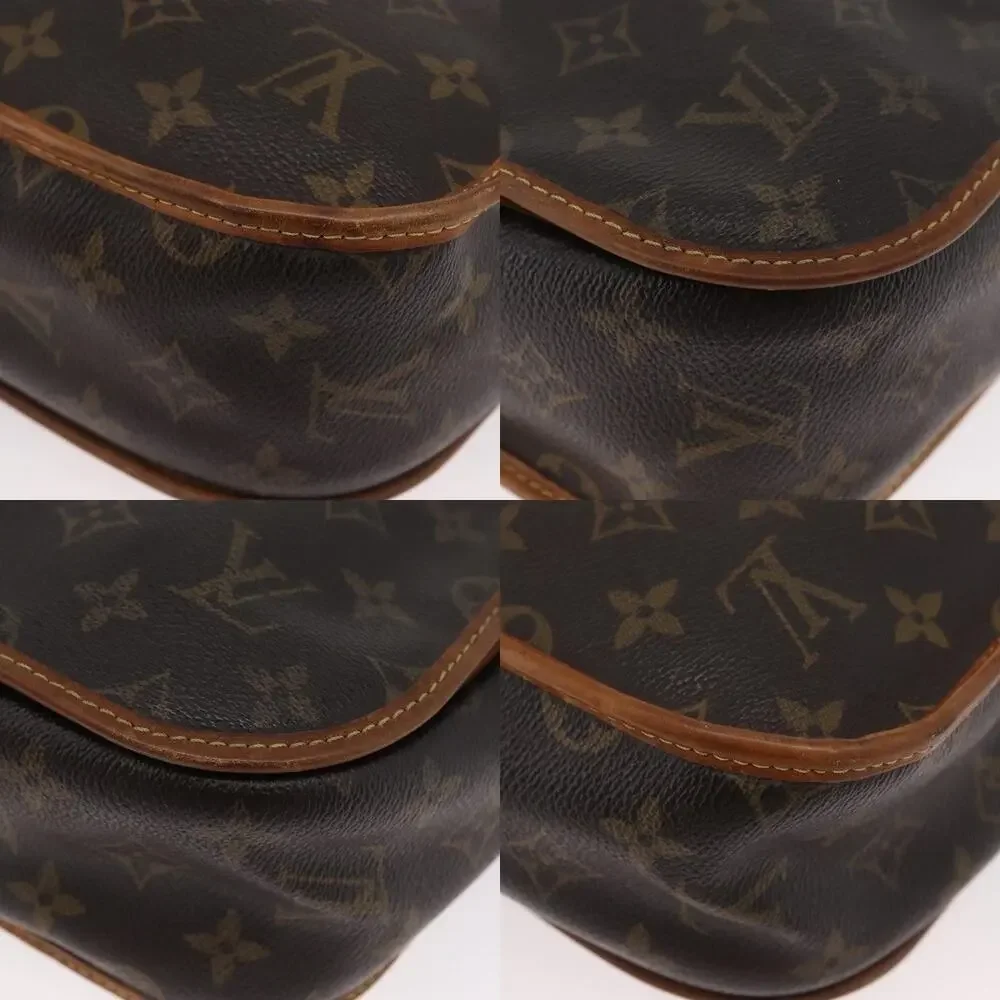 Louis Vuitton Monogram Messenger Bosphore PM Shoulder Bag Brown